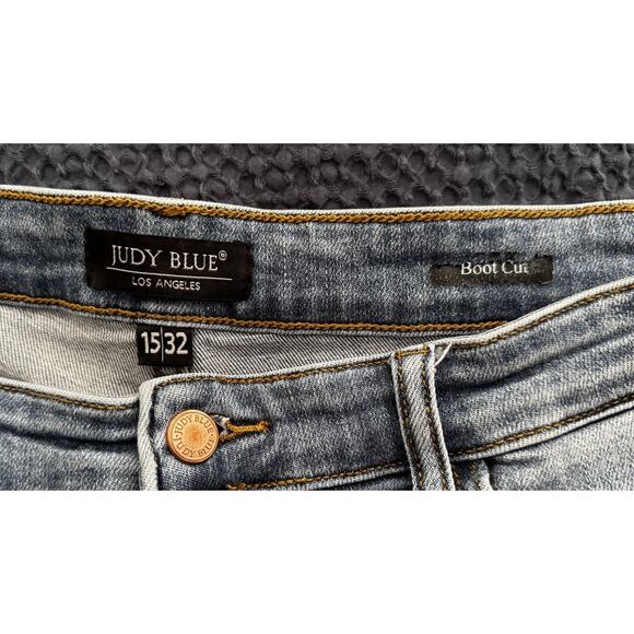 Judy Blue Boot Cut Jeans 15 32 EUC - Picture 5 of 10